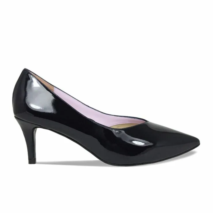 Sole Bliss Carmen: Navy Patent Leather^ Heels