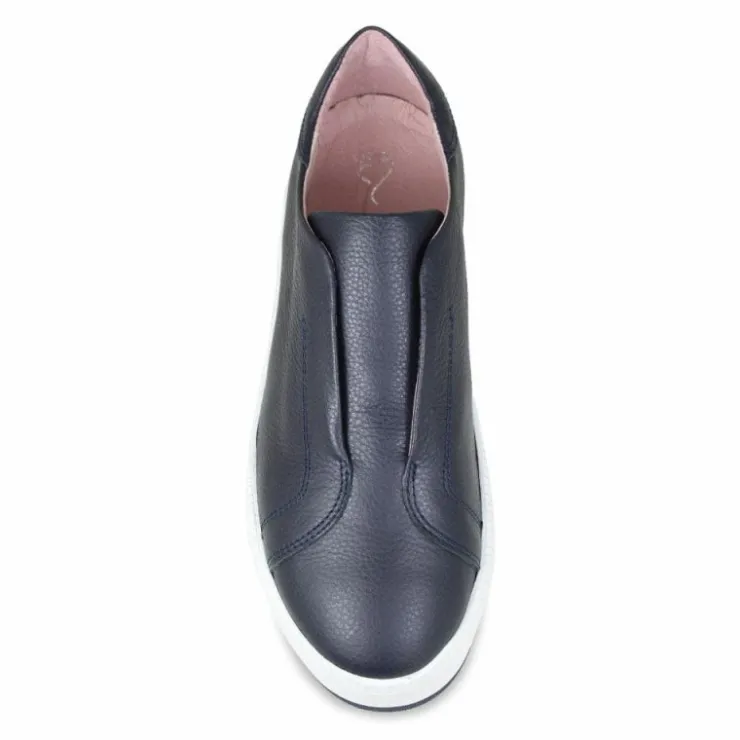 Sole Bliss Drama: Navy Leather^ Flats | Sneakers