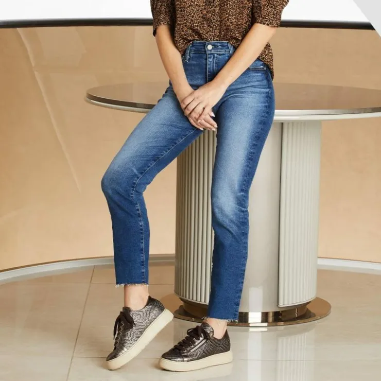 Sole Bliss Feather: Bronze Weave Leather^ Flats | Sneakers