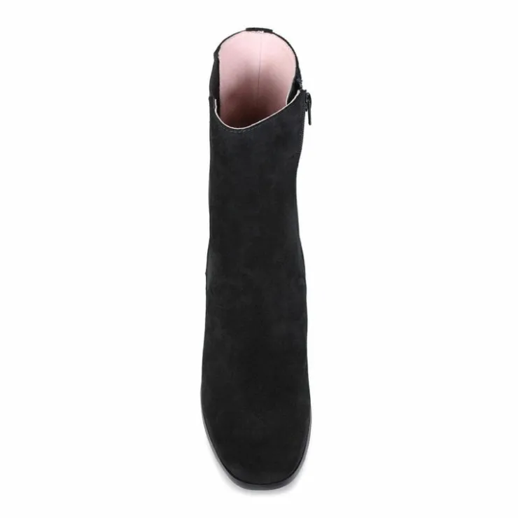 Sole Bliss Fern: Black Suede^ Boots