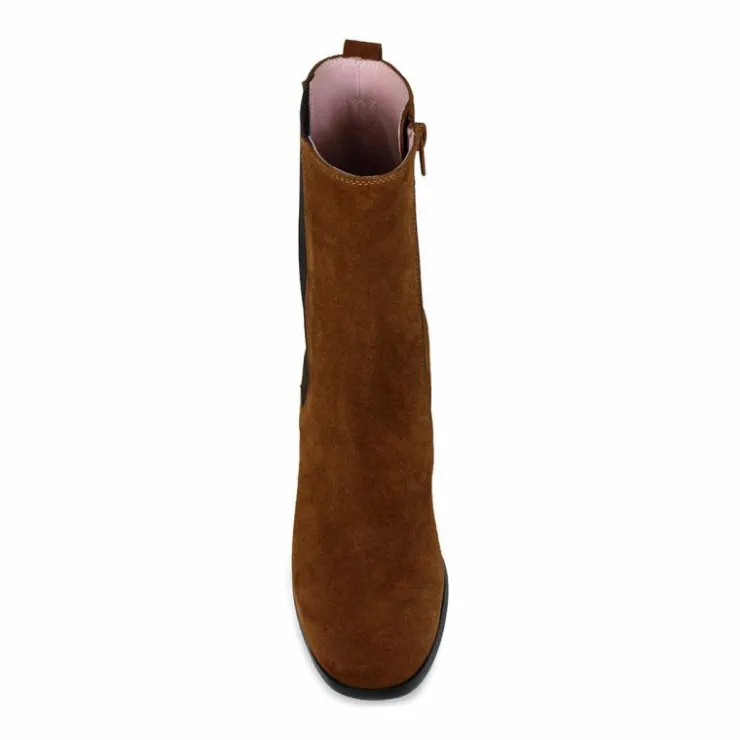 Sole Bliss Fern: Tan Suede^ Boots