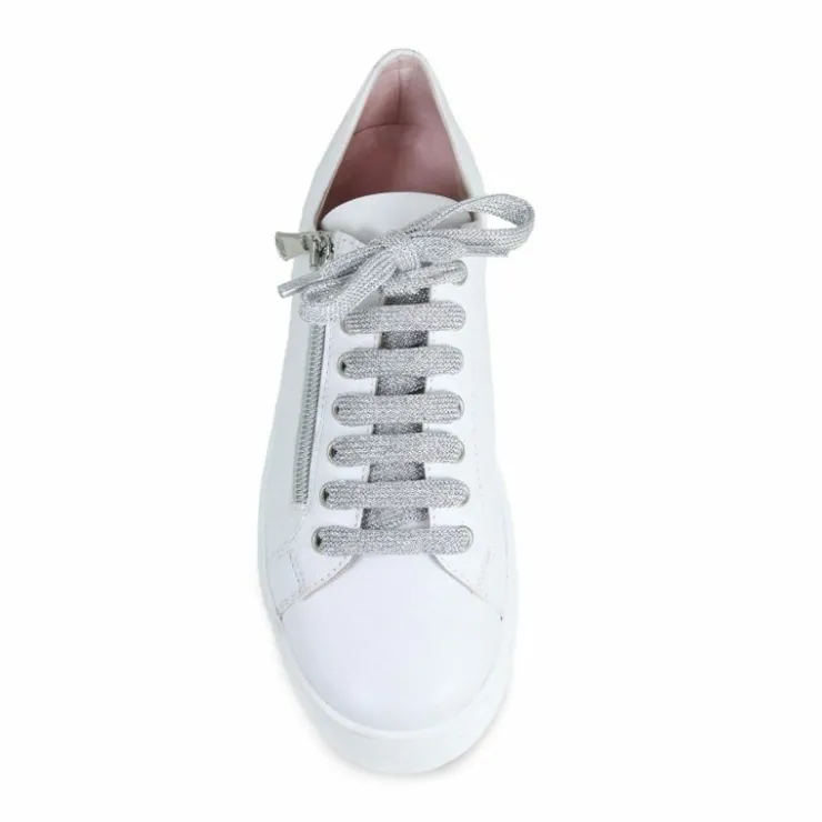Sole Bliss Hero: White Leather^ Flats | Sneakers