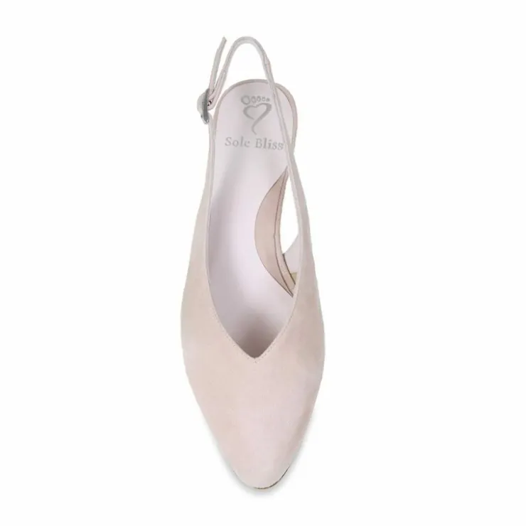 Sole Bliss India: Blush Suede^ Heels