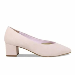 Sole Bliss Ingrid: Blush Suede^ Heels