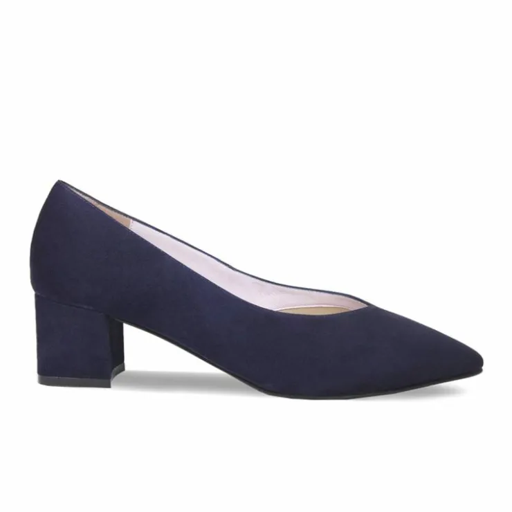 Sole Bliss Ingrid: Navy Suede^ Heels