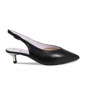 Sole Bliss Kara: Black Leather^ Heels