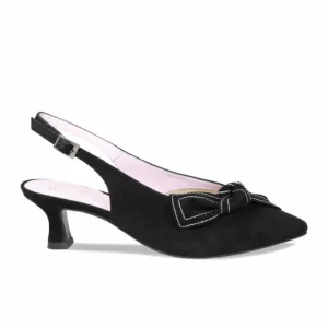 Sole Bliss Katrina: Black Suede^ Heels