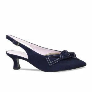 Sole Bliss Katrina: Navy Suede^ Heels