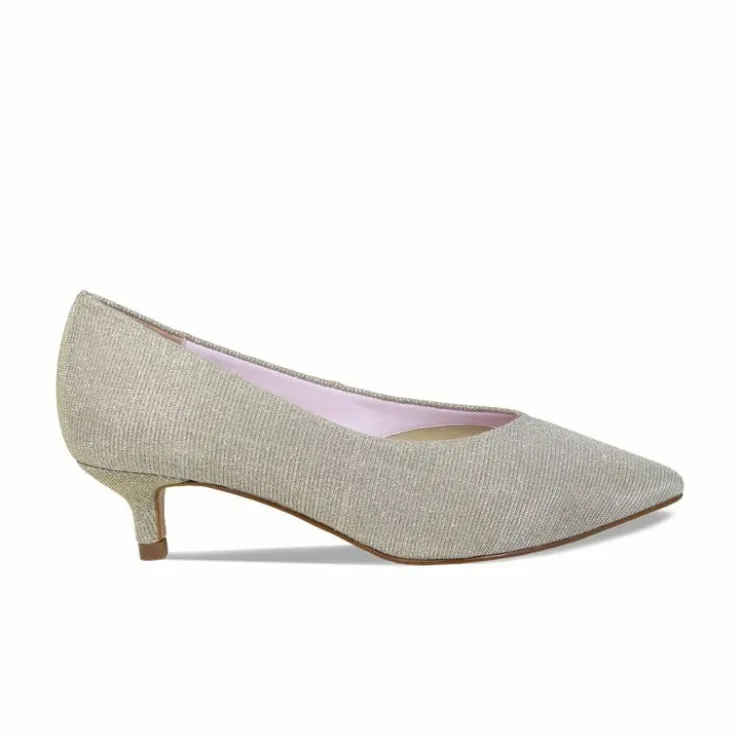 Sole Bliss Kitty: Metallic Taupe^ Heels