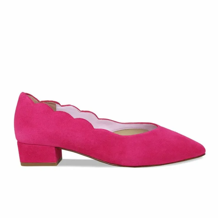 Sole Bliss Nova: Fuchsia Suede^ Heels | Flats