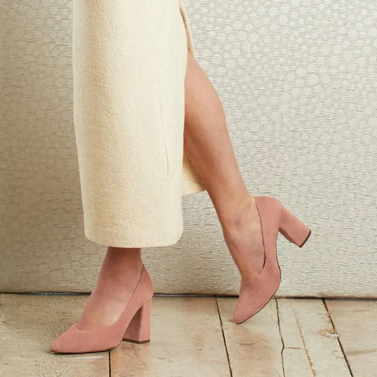 Sole Bliss Paloma: Rose Suede^ Heels