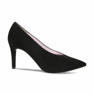 Sole Bliss Pandora: Black Suede^ Heels