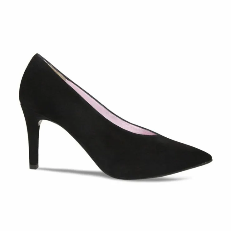Sole Bliss Pandora: Black Suede^ Heels