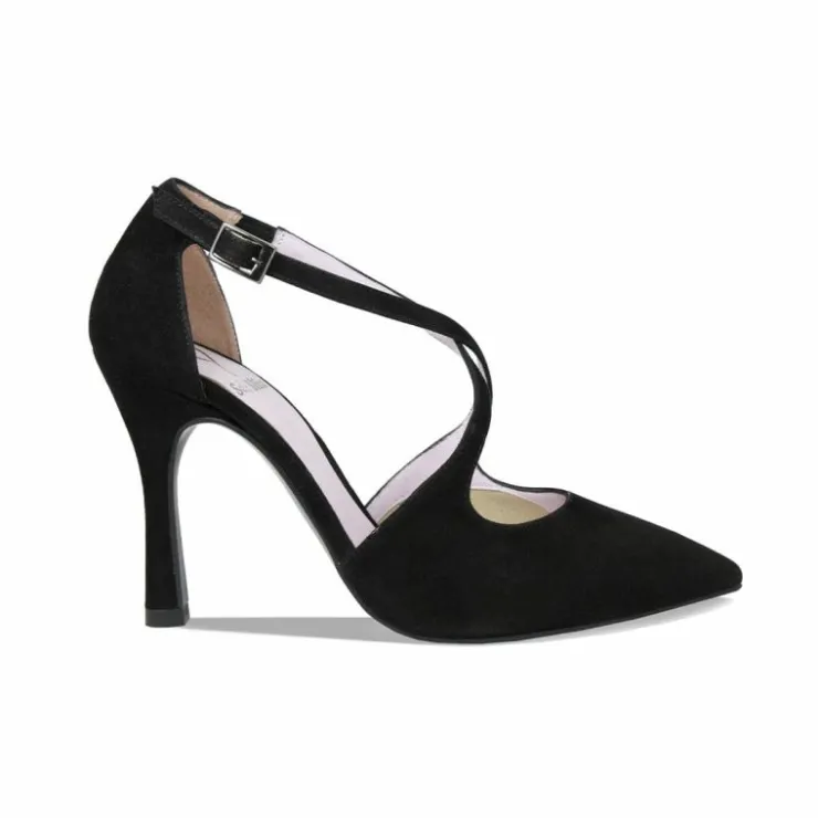 Sole Bliss Poet: Black Suede^ Heels