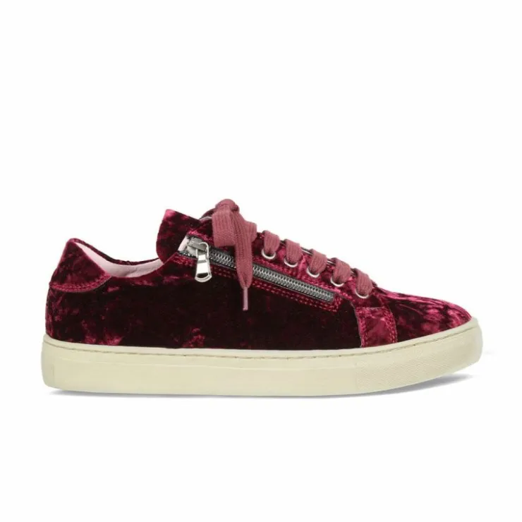 Sole Bliss Sprint: Luxe Berry Velvet^ Flats | Sneakers