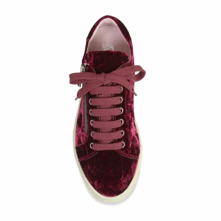 Sole Bliss Sprint: Luxe Berry Velvet^ Flats | Sneakers