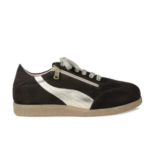 Sole Bliss Swirl: Chocolate Brown Suede^ Flats | Sneakers