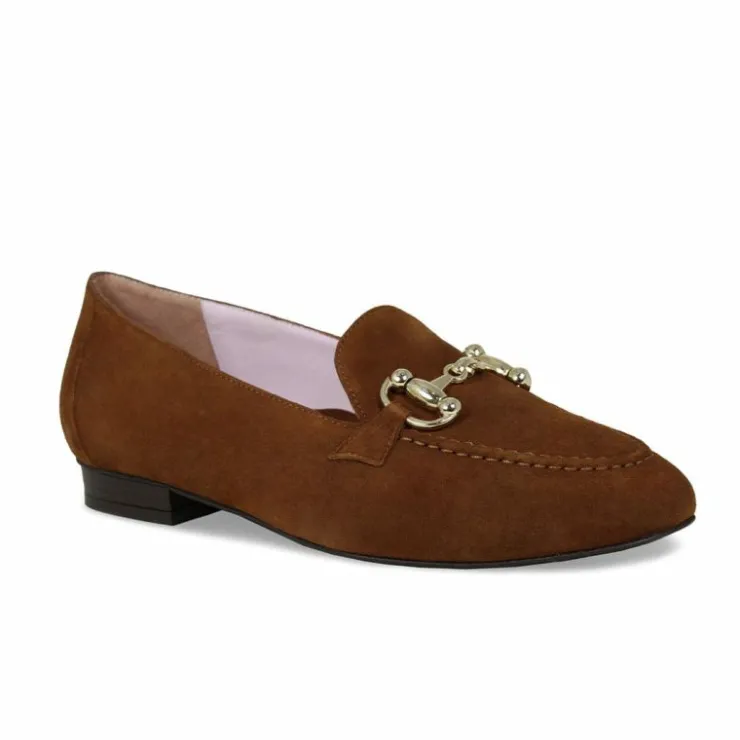 Sole Bliss Trinity: Chestnut Suede^ Flats | Loafers