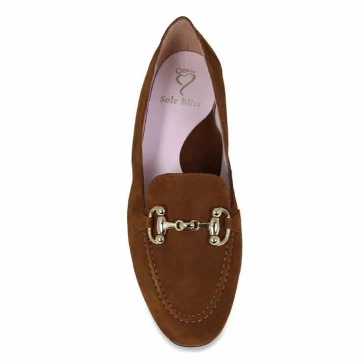 Sole Bliss Trinity: Chestnut Suede^ Flats | Loafers