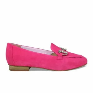 Sole Bliss Trinity: Fuchsia Suede^ Loafers