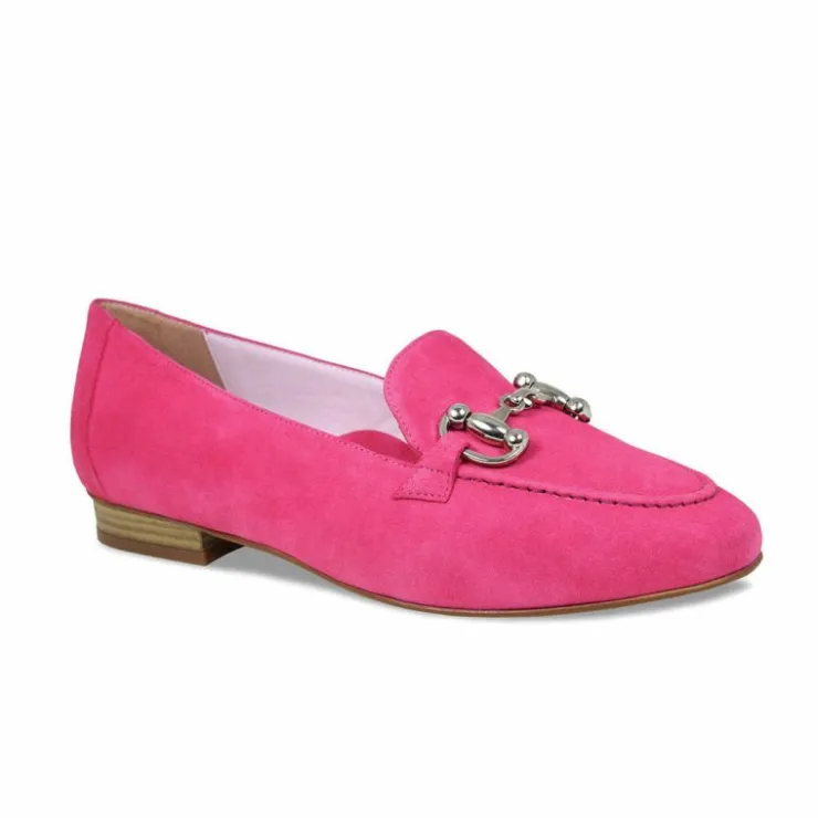 Sole Bliss Trinity: Fuchsia Suede^ Loafers