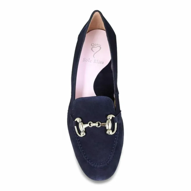 Sole Bliss Trinity: Navy Suede^ Flats | Loafers