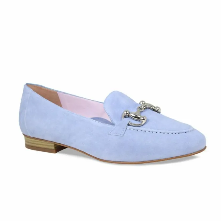 Sole Bliss Trinity: Sky Blue Suede^ Loafers