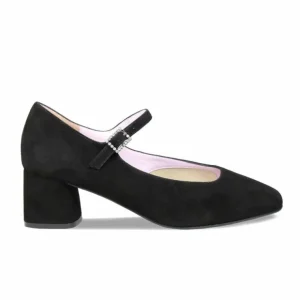 Sole Bliss Vida: Black Suede^ Heels